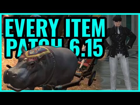 How to get EVERY ITEM in FF14 patch 6.15 | Munbalance