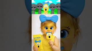 Incredibox Sprunki OC - Caterpillar Eats Ice Cream In Real Life!