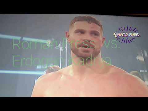 Roman Fress vs. Erdogan Kadrija Cruisergewicht Deutsche Meister Box Gala