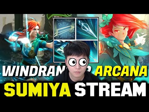 SUMIYA Windranger Arcana First Game | Sumiya Invoker Stream Moment #1698