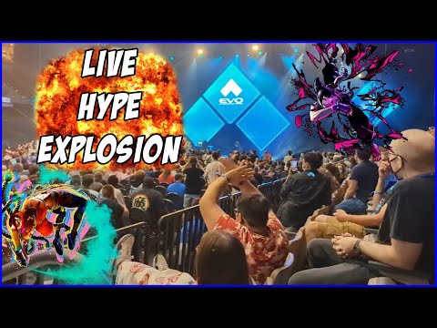 Hype Evo 2022 LIVE CROWD REACTIONS for Street Fighter 6 and Tekken reveals