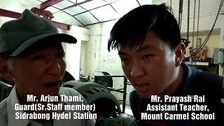 preview picture of video 'Sidrapong Hydel Power Station| Darjeeling| Educational trip'