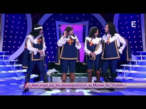 Artus, A. Tsamere, Ben & A. Cosson - Une expo sur les mousquetaires au Musée de l'Armée #ONDAR