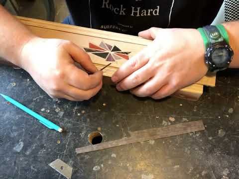 Great guitar build off 2021 part 2. Hot fretboard action!
