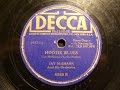 78rpm: Hootie Blues - Jay McShann and his Orchestra, 1941 - Decca 8559
