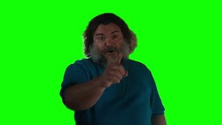 Steve (Jack Black) "an Ender Pearl" Minecraft Movie green screen