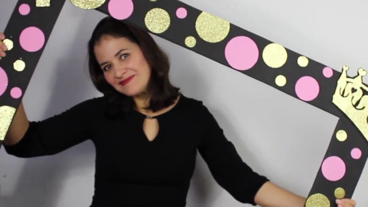 Marco para fiesta. DIY