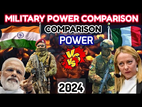 India vs Italy military power comparison video 2024|Italy vs India military power