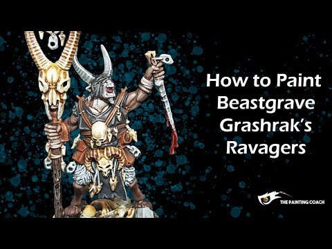 How to paint Beastgrave - Grashrak's Ravagers