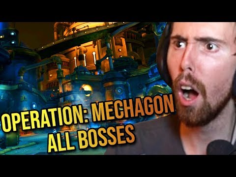 Asmongold Actually Impressed By Operation: Mechagon Hardmode Difficulty [ALL BOSSES]