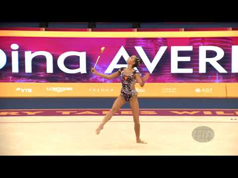 AVERINA Dina (RUS) - 2019 Rhythmic Worlds, Baku (AZE) - Qualifications Clubs