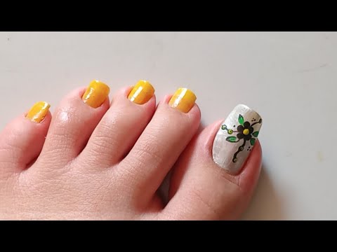 Toe Nail Desgin 2024 | Diseño de uñas para pies ♥️  Uñas 2024 Tendencias