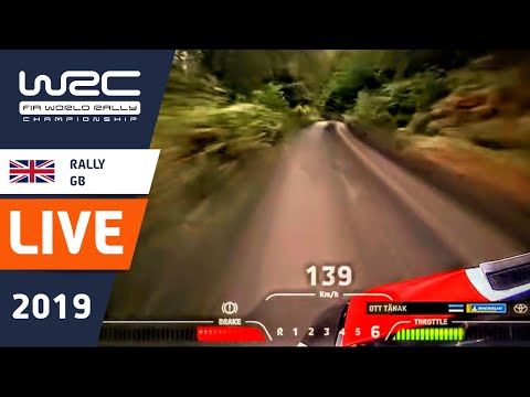 WRC Rally GB 2019 SHAKEDOWN LIVE. The WRC live stream from WRC+ ALL LIVE