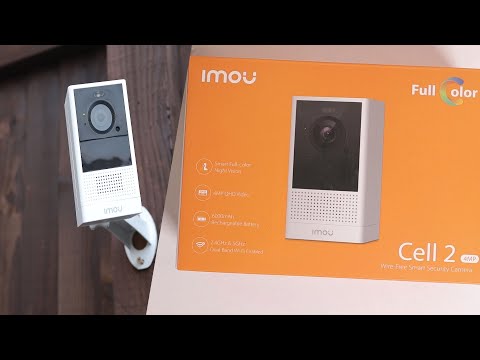 Imou Cell 2 4MP Wire Free Smart Security Camera Setup Review