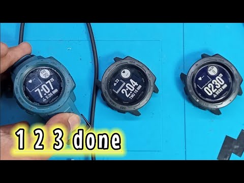repair 3 garmin instinct replace battery