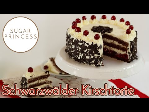 🍒Black Forest Gateau - quick and easy | Recipe by Sugarprincess