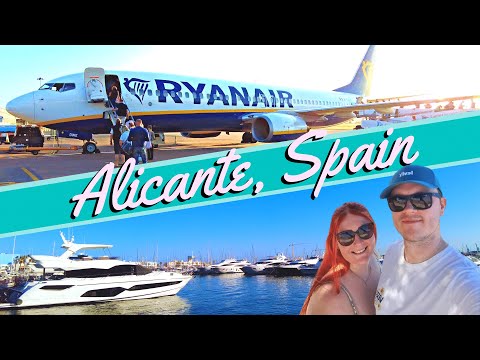 ALICANTE SPAIN VLOG | Weekend City Break | Solo Travel Day Ryanair Luces De Catedral Apartment Tour