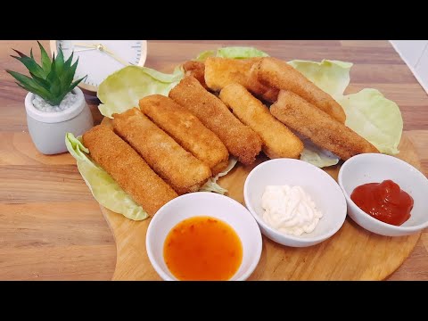 chicken bread fingers|tea time snacks|easy quick snacks|crispy bread snaks|Global Food|Ramadan iftar