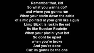 Limp Bizkit - Now I Know Why You Wanna Hate Me ( Take a look around )