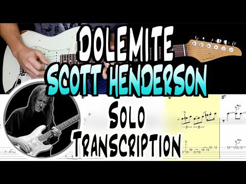 Scott Henderson | Dolemite | Solo Transcription | TABS | Lesson/Tutorial