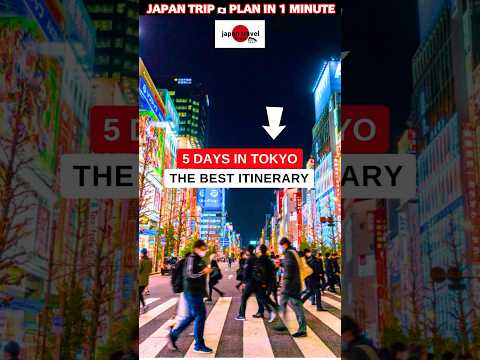 【Japan Travel Guide】5 Days in Tokyo 👑 The Best Itinerary