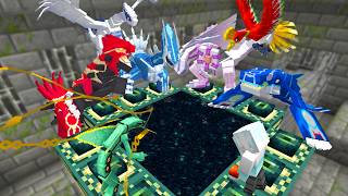 "伝説のポケモン"たちが協力してくれる世界【マイクラ】