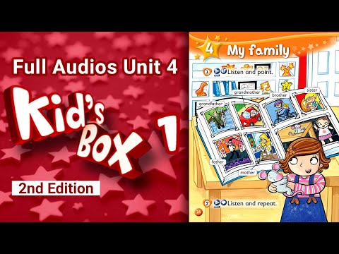 🟥 Kid's Box 1 FULL AUDIO 🔊 Unit 4 · My family ⭐