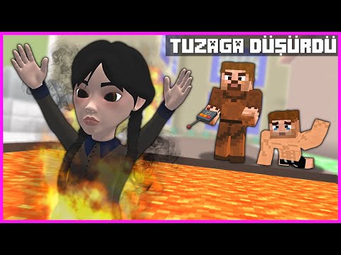 FAKİR WEDNESDAY’İ TUZAĞA DÜŞÜRDÜ!😱 - Minecraft