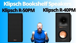 Video thumbnail for Latest Klipsch R-40PM and R-50PM Powered Bookshelf Speakers | Best Speakers For Vinyl Record Players by Hifi Consumer
