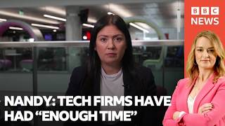 Tech firms had 'enough time' says Nandy | Sunday with Laura Kuenssberg