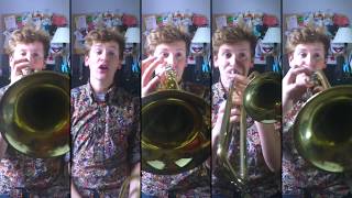 Van Morrison - Brown Eyed Girl for Brass Quintet with sheet music