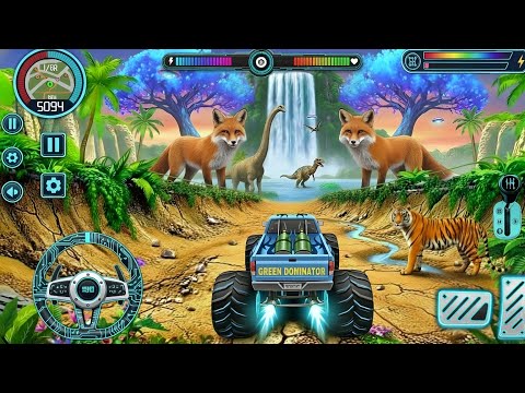 Monster Truck Mega Ramp 3D – Extreme Stunts & Impossible Tracks | Android Gameplay 🚛🔥