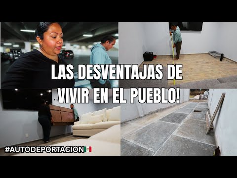 LAS DESVENTAJAS DE VIVIR EN EL PUEBLO! #autodeportación #vlog #vloggerlife #mexico