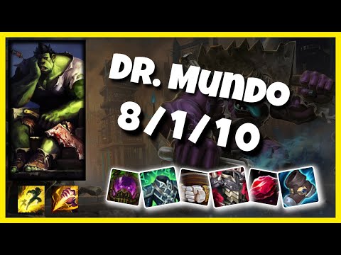 Dr. Mundo vs Nidalee BR Challenger JUNGLE (8/1/10) - v11.5