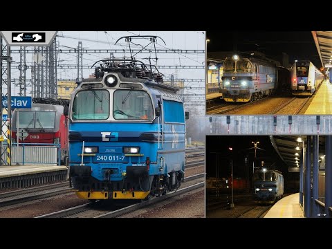 Laminátky ČD Cargo [Břeclav 2.02.23] - 240 011-7, 240 106-5 & 230 040-8