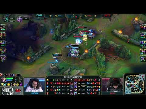 CBLoL 2019 - 1ª Etapa - Melhores Momentos CNB x INTZ - 2º Turno (by Dell Gaming)