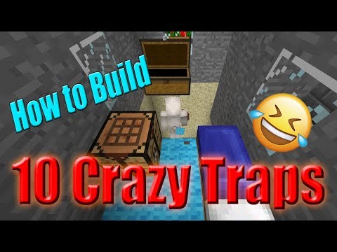 Ultimate Traps Guide! Build 10 Crazy Redstone Traps with Jax & Wild!