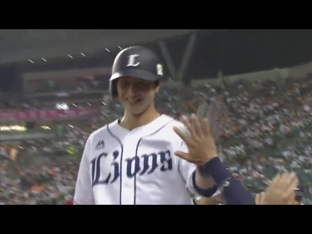 【5回裏】L打線が爆発!! ライオンズ・金子侑の1号アーチで大量リード!! 2017/6/8 L-G