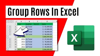 How To Group Rows in Excel