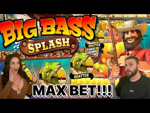 BIG BASS SPLASH -£1000 MAX BET!!!!