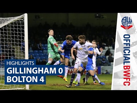 HIGHLIGHTS | Gillingham 0-4 Bolton
