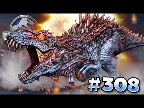 NEW BOSS ALPHA 06 ERUPTS INTO BATTLE! || Jurassic World - The Game - Ep308 HD