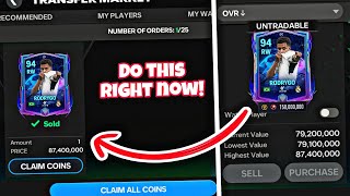 How to Sell UNTRADEABLE Players in FC Mobile 🔥🤔