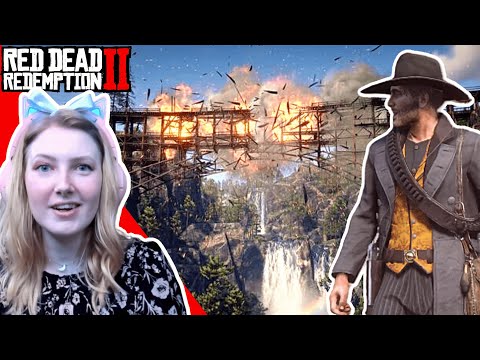 Red Dead Redemption 2 (PC) - Arthur & John go KABOOM - First Reaction Gameplay (42)