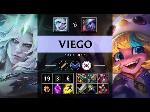 Viego Mid vs Tristana: Triple Kill, Legendary - KR Diamond Patch 14.24