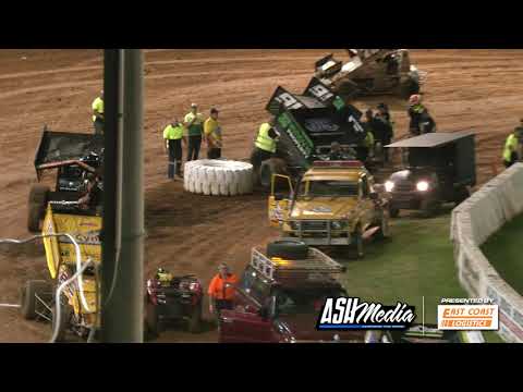Sprintcars: Two B-Main Pile Ups - Archerfield Speedway