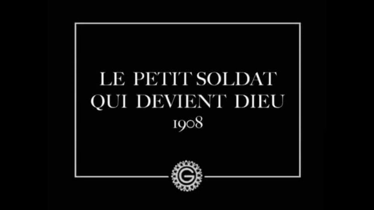Le petit soldat qui devient Dieu (Emile Cohl, 1908)