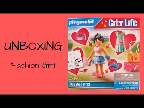 Playmobil Film deutsch - Fashion Girl - Unboxing
