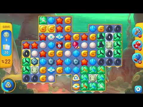 [FISHDOM Walkthrough] Level 5894 (Qua màn - Fishdom)