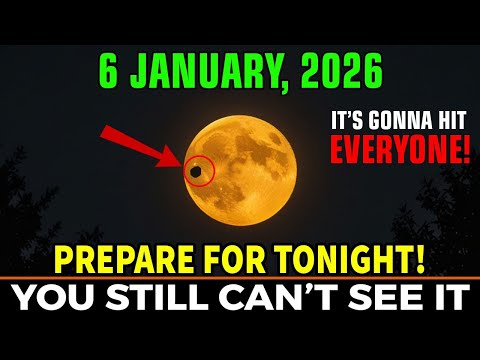 This MUST Reach You Sunday! January 6, 2026 Full MOON Events – You Can’t Ignore This!